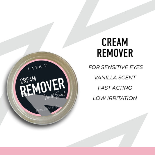 Cream Remover - Vanilla Scent | Lash Supplies LASH V