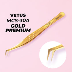 Tweezer VETUS Gold Premium - MCS-30A LASH V 